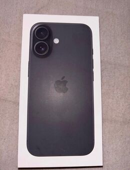 iPhone 16 - Schwarz - Neu ungeöffnet - 128gb - Kiel Ravensberg