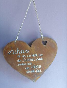 Spruchschild Spruchherz "Schlüssel" - Kraftisried