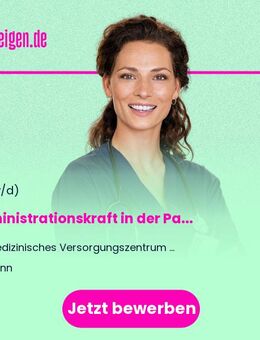 Administrationskraft in der Patient*innenaufnahme im Bereich Strahlentherapie (m/w/d) - Bonn