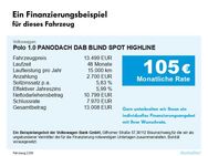 VW Polo, 1.0 PANODACH BLIND SPOT HIGHLINE, Jahr 2019 - Maintal