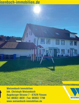 Gepflegtes und hochwertig ausgestattetes Reiheneckhaus in sonniger Toplage - Füssen