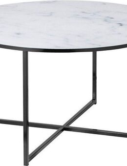 SalesFever Couchtisch Caorle Coffeetable im eleganten Stil, Elegantes Design mit Marmoroptik-Tischplatte