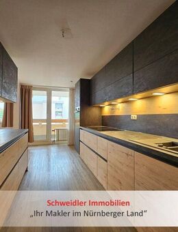 Ihr neues Zuhause! Gepflegte 3-Zi.-Wohnung mit Loggia, EBK & Aufzug im beliebten Nürnberger Südosten - Nürnberg