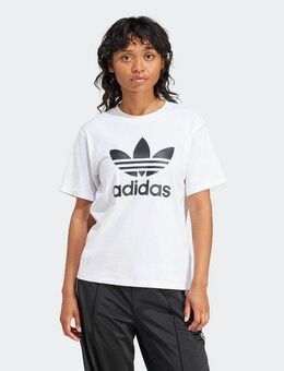 adidas Originals T-Shirt TREFOIL TEE Basic Shirt mit großem Trefoil Logoprint