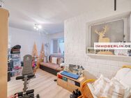 IMMOBERLIN.DE - Jung gebliebene Wohnung mit Südwestterrassen, Garten, geräumigem Garagenplatz & Pkw-Stellplatz - Zeuthen