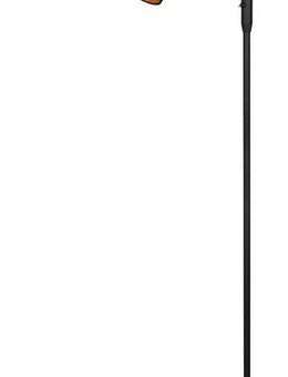 Reality Leuchten Stehlampe TOMMY, Bogenleuchte 1-flammig, exkl 1x E14 max 40W, mit Kippschalter, Ein-/Ausschalter, Lesearm, Leuchtmittel wechselbar, warmweiß - kaltweiß, Leseleuchte Stehleuchte Wohnzimmer Höhe 130cm, Arm verstellbar