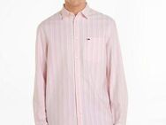 Tommy Jeans Langarmhemd TJM REG OXFORD STRIPE SHIRT mit Brusttasche