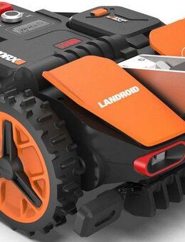 Worx Rasenmähroboter Mähroboter L1300 Landroid VISION, bis 1300 m² Rasenfläche, Intelligenter Mähroboter ohne Begrenzungskabel, für Gärten bis 1300m²
