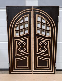 Schwingtür Sprossenpendeltür Saloon-Türen Westerntür - Espelkamp