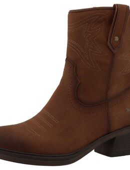 Mustang Shoes Bernadette Westernstiefelette Cowboystiefel, Winterboots mit Reißverschluss