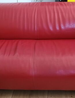 Rotes Ledersofa - Berlin Spandau