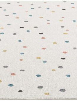 Carpet City Kinderteppich Anime9396, rechteckig, Höhe: 11 mm, Spielteppich, Bunte Punkte, Weicher Flor, Pflegeleicht, Kinderzimmer