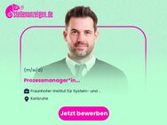 Prozessmanager*in (m/w/d) - Karlsruhe