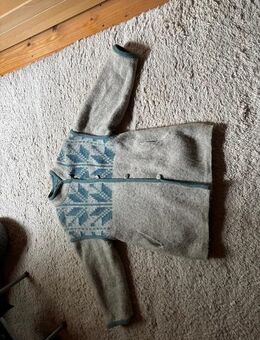 Echte Island Wolljacke, doppelt gestrickt, Unikat von Alafoss, Gr.L - Mudenbach