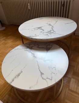 Couchtische Emmalina in Marmoroptik (nur Selbstabholung) - Köln
