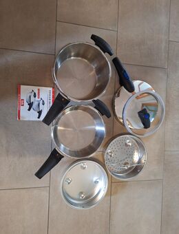 Schnellkochtopf Set - Fissler - Blue Point - Sarstedt