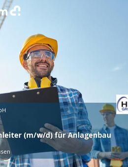 Baustellenleiter (m/w/d) für Anlagenbau - Ehringshausen