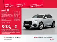 Audi Q3, S line 40TFSI quattro Interieur S line Optikpaket schwarz Umgebungskamera, Jahr 2024 - München