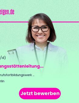 Bildungsstättenleitung (m/w/d) - Berlin