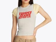 Tommy Jeans Tanktop TJW SLIM SH TJ BUBBLE TANK mit Logodruck