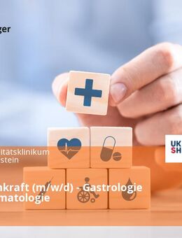Pflegefachkraft (m/w/d) - Gastrologie und Rheumatologie - Lübeck