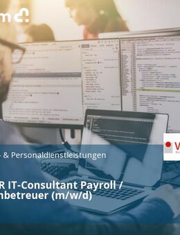 (Senior) HR IT-Consultant Payroll / HR-Systembetreuer (m/w/d) - Düsseldorf