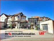Vielseitiges Areal: 2 Immobilien mit 800 m² Fläche, Doppelgarage + Carport im Herzen von Meßkirch! - Meßkirch