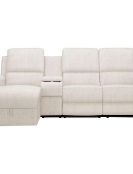 Home affaire Ecksofa NAPORI Multimediasofa, 3er Kinosessel XXL, L-Form, Cord, Kinosofa mit Relaxfunktion, Getränkehalter, Staufach und Staukasten
