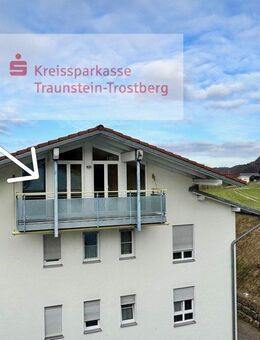 Ihre Ruheoase: helle und moderne 2-Zimmer Wohnung, inklusiv Stellplatz - Trostberg