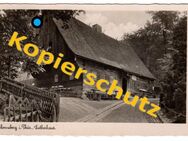 Alte Ansichtskarte „Sonneberg i. Thür., Lutherhaus.“, gelaufen 1942 - Landsberg