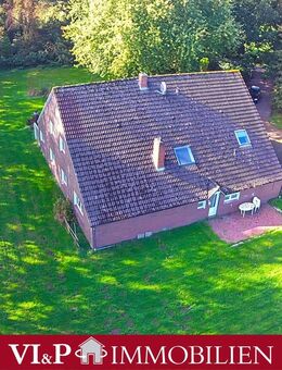 Alleinlage - Großzügiges Einfamilienhaus auf 5.000 m² Grundstück und 300 m² Wohnfläche - Aurich