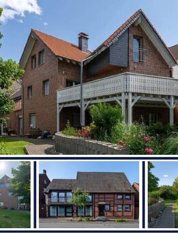 Charmantes 3-Häuser-Ensemble & Baugrundstück im Herzen von Südkirchen mit idyllischem Gartenparadies - Nordkirchen