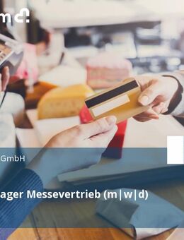 Sales Manager Messevertrieb (m|w|d) - Essen