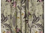 HOMING Vorhang Kelani, verdeckte Schlaufen (1 St), blickdicht, Jacquard, blickdicht, floral, Blumen, Wohnzimmer, Schlafzimmer