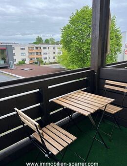 Helles 1-Zimmer-Apartment mit Balkon, voll möbliert - Weiden (Oberpfalz)