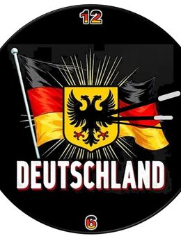 Deutschland Wanduhr 23 cm Durchmesser - Göttingen