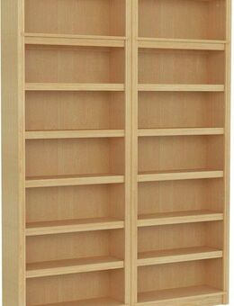 Home affaire Bibliothek Soeren, 2-tlg., Mit viel Stauraum