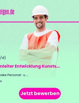Teamleiter (m/w/d) Entwicklung Kunststoffkomponenten - Ulm