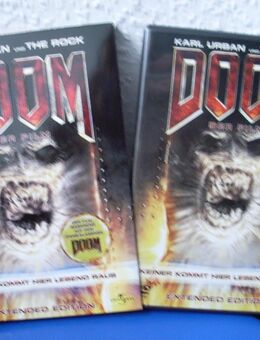 Doom - Der Film DVD NEU + Schuber + DC Dwayne Johnson The Rock , Rosamund Pike Action Shooter - Kassel