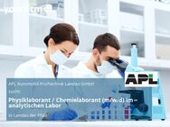 Physiklaborant / Chemielaborant (m/w/d) im analytischen Labor - Landau (Pfalz)
