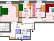 große 3-Raum Wohnung in der Hochparterre mit Austritt - Cottbus