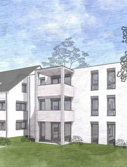 Mit Gartenanteil! Helle Neubau-Erdgeschosswohnung mit 3,5 Zimmern - Laupheim