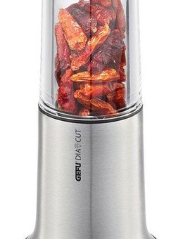 GEFU Chilimühle X-PLOSION® manuell, extrascharfes, korrosionsbeständiges Edelstahl-Schneidwerk