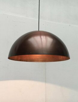 Mid Century Copper Dome Pendant zu 60er 70er Danish Design Teak - Hamburg Hamburg-Nord