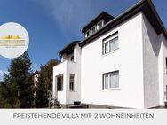 **Gesundbrunnen - Villa mit 2 Einheiten | Leerstehend | Erker | Balkon | 2 Garagen | Garten** - Halle (Saale)