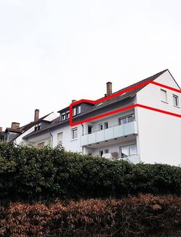 Provisionsfrei - 3 ZKB Dachgeschoß nähe Naherholungsgebiet - Karlsruhe