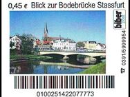 Biberpost: 00.00.2009, "Blick zur Bodebrücke, Staßfurt", Satz, Typ VI (altes Logo), postfrisch - Brandenburg (Havel)