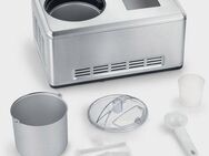 Severin Eismaschine EZ 7405, 2 l, 180 W, 2l Kapazität, Aktivkühlung durch Kompressor, schnelle Zubereitung