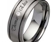 Damenring Wolframring DW116 mit Zirkonia - Aholming
