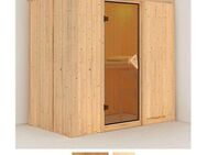 Karibu Sauna Vada, BxTxH: 196 x 118 x 198 cm, 68 mm, (Set) ohne Ofen